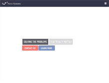 Tablet Screenshot of novasystems.com